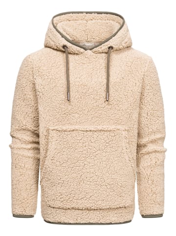 Amaci&Sons Kapuzenpullover SUNNYVALE in Beige