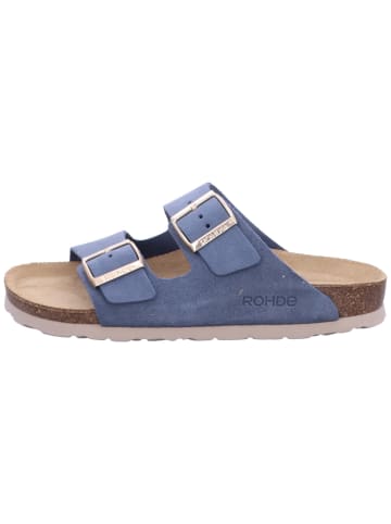 ROHDE Damen Pantoletten Alba in Blau