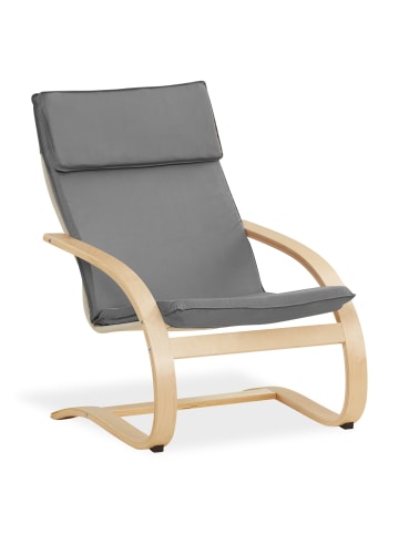 Homestyle4u Relaxsessel in Grau