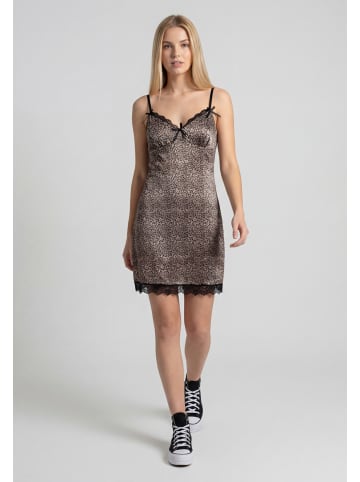 myMo Women Dress in coffee black
