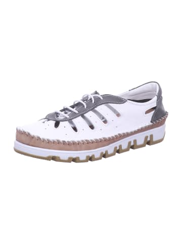Gemini Damen- Schnürschuhe NAPPA SCHNUERSCHUH in Weiß