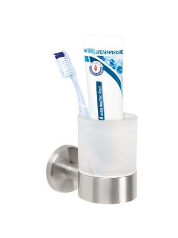 bremermann Bad-Serie PIAZZA - Glasbecherhalter ca. 6,5 x 9,5 x 11 cm (B/H/T)