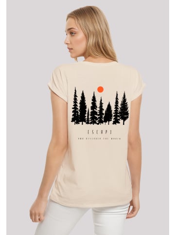 F4NT4STIC Extended Shoulder T-Shirt Escape Discover the World Forest in Whitesand