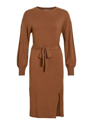 Vila Strickkleid in Toffee