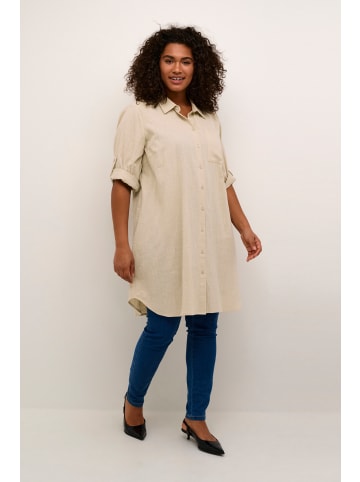 KAFFE curve Tunika KCpaula Loose fit in Feather Gray