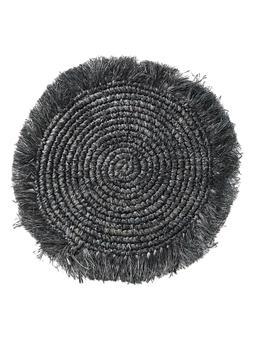 Butlers Platzset RAFFIA 4er-Set in Schwarz