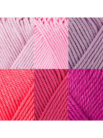 Schachenmayr since 1822 Handstrickgarne Catania, Set in Pink Mix