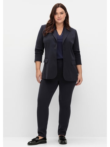 sheego Hose in tiefblau