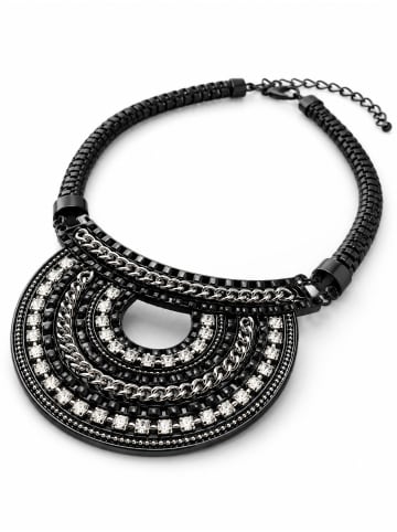collezione alessandro Kurze Kette " Mariello " in schwarz
