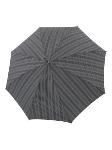 doppler Manufaktur Diplomat Stockschirm 91 cm grau karop