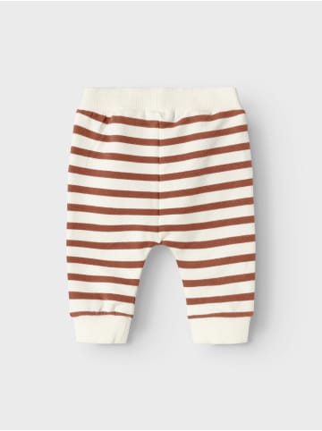 name it Unisex Baby Sweatpants gestreift Baked Clay 74