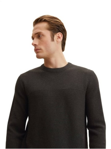 Tom Tailor Strickpullover für Herren in anthrazit