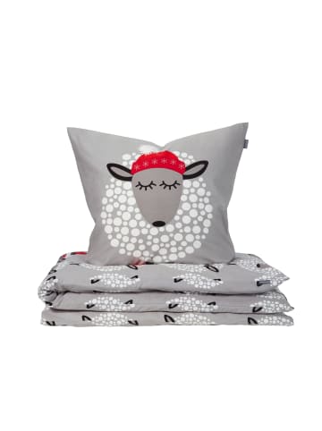 Schiesser Feinbiber Bettwäscheset Sippa 2-teilig in Grau