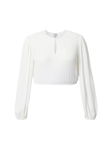 Ulla Popken Bluse in schneeweiß