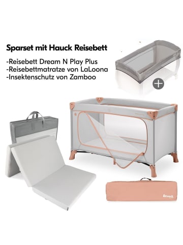 Hauck Reisebett Set Dream N Play Plus in orange