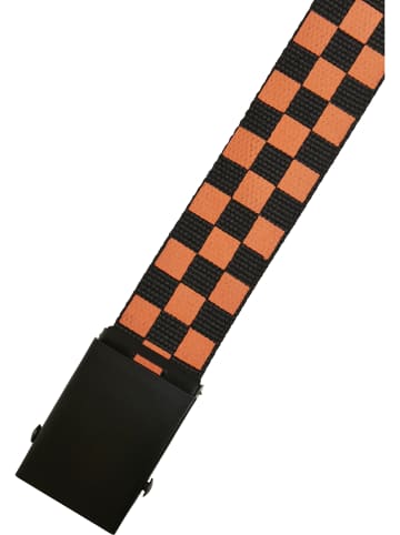 Urban Classics Belt in black/orange