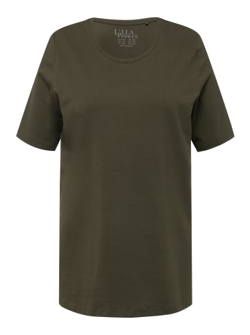 Ulla Popken Shirt in waldgrün