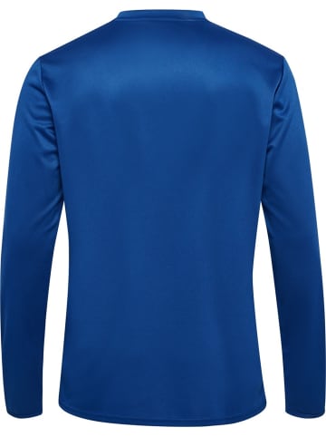 Hummel Hoodie "Hmlessential Sweatshirt" in Blau