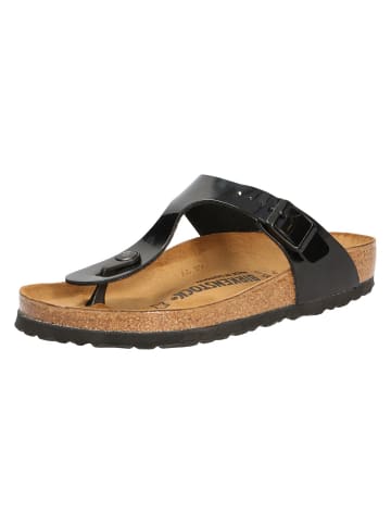 Birkenstock Tieffußbett Pantolette GIZEH in schwarz