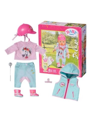 Zapf Puppen Outfit Deluxe Reitoutfit 43cm in Mehrfarbig
