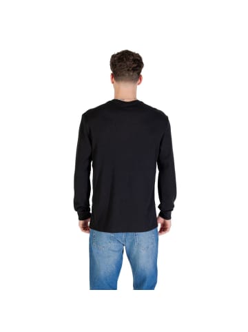 CALVIN KLEIN JEANS Schwarz Baumwolle Langarmshirt