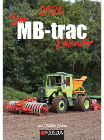 Podszun Kalender - Der MB-trac Kalender 2026 (Monatskalender)