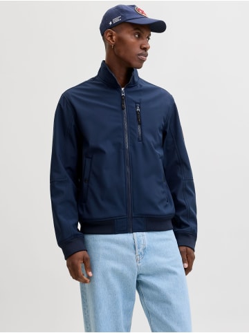 Jack & Jones Softshell Jacke in Navy Blazer