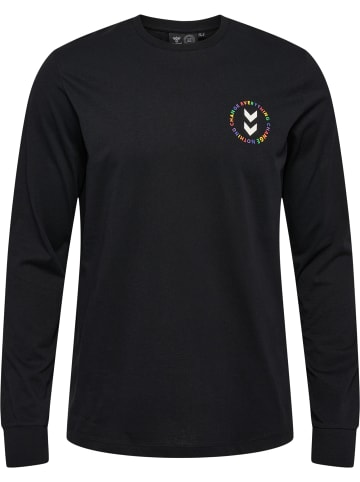 Hummel T-Shirt L/S Hmleverything Nothing T-Shirt Ls in BLACK