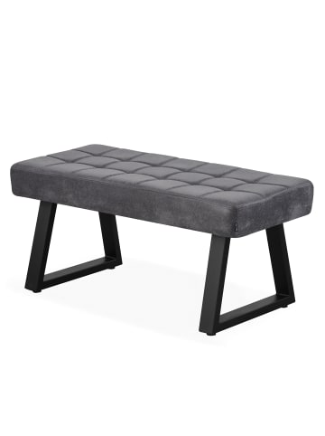 B&D Home Sitzbank DOLCE in Schwarz - (B)100 x (H)48 x (T)48 cm