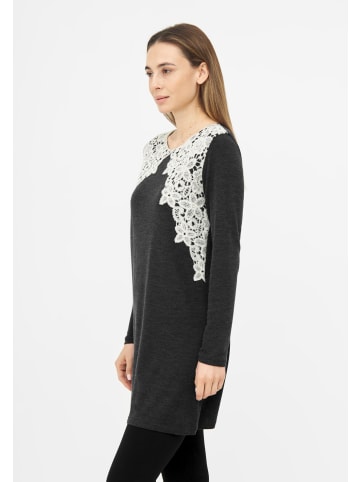 TOOCHE Shirt & Top "Silver Bloom" in grau