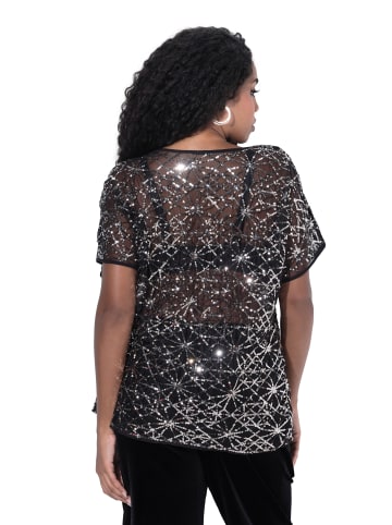 Ulla Popken Bluse in schwarz