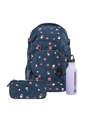 Coocazoo Schulrucksack-Set MATE   Trinkflasche in Bubble Dreams