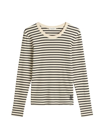 Marc O'Polo Gestreiftes Longsleeve regular in Dark Blue