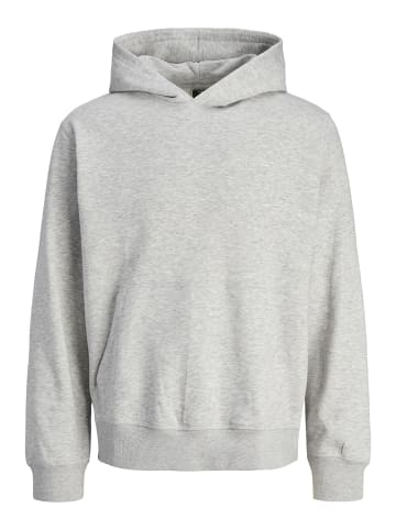 Jack & Jones Kapuzenpullover in Light Grey Melange
