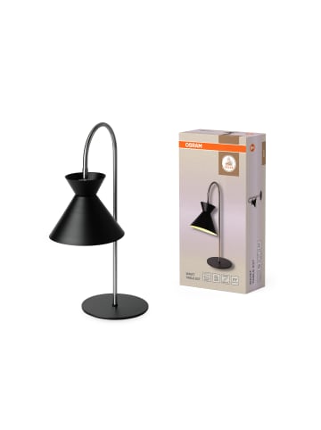 Osram Decor Waist Tischleuchte E27 Schwarz Stahl beweglich