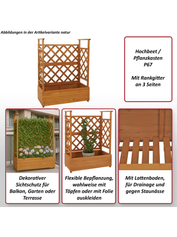 MCW Hochbeet P67, Natur