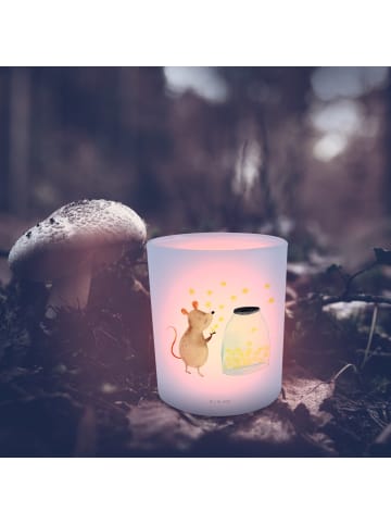 Mr. & Mrs. Panda Teelichthalter Maus Sterne ohne Spruch in Transparent