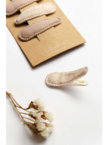 leevje Haarspangen Giraffe Soft Clips' in beige