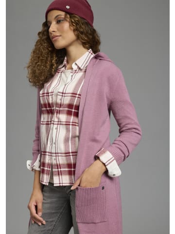 Kangaroos Longstrickjacke in rosé