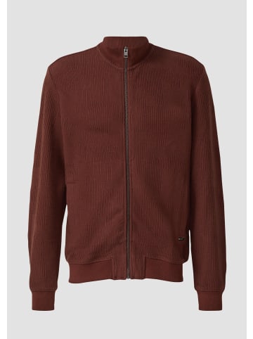 s.Oliver Sweatshirt Jacke in 3907_bordeaux