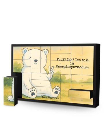 Mr. & Mrs. Panda Adventskalender Zum Befüllen Eisbär Faul Design... in Weiß