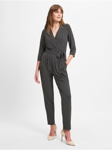 Betty Barclay Jumpsuit in schwarz ecru