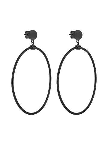 LIEBESKIND BERLIN Creolen The Retro One in schwarz