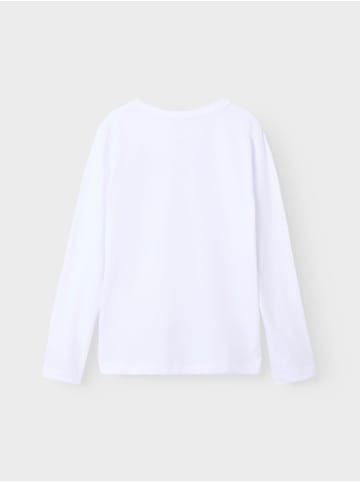 name it Oberteil mit langen Ärmeln in Bright White