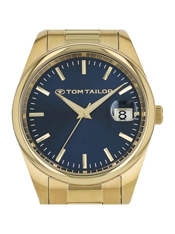 Tom Tailor Quarzuhr Edelstahl in Gold