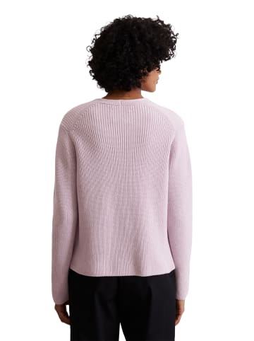Marc O'Polo V-Neck-Cardigan relaxed in pale lilac