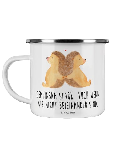 Mr. & Mrs. Panda Teetasse Trennung von den Eltern mit Spruch in Weiß