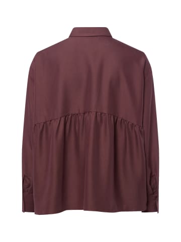 IPURI Bluse Nora in bordeaux - 0003