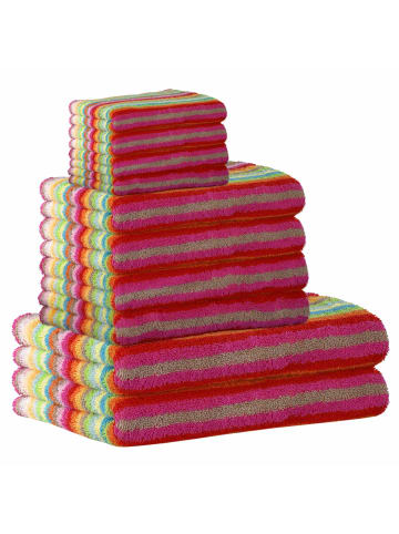 Cawö Handtuch 10er Pack, 1er Pack in Multicolor