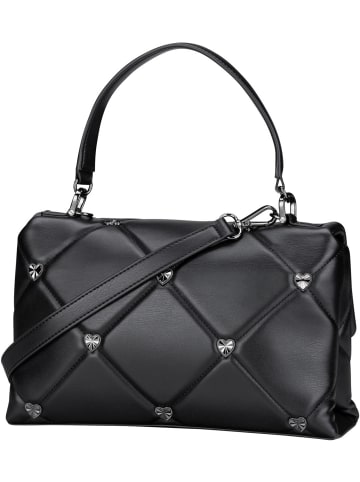 Love Moschino Handtasche Jewel Heart Quilted Bag 4184 in Black